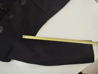 Trenca de paño negra