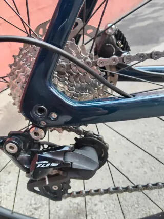 Bicicleta Trek Azul y Negra