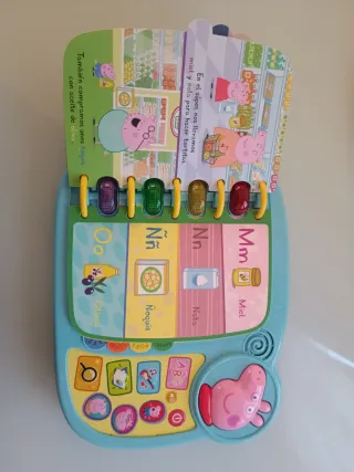 Libro Vtech Aprendo y Descubro con Peppa Pig