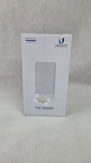 Adaptador PoE Ubiquiti 24V 0.5A Blanco