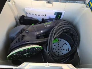 Nueva Lijadora Festool RO 150 FEQ plus sin uso