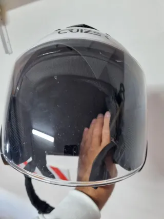 Casco moto Cruizer bianco