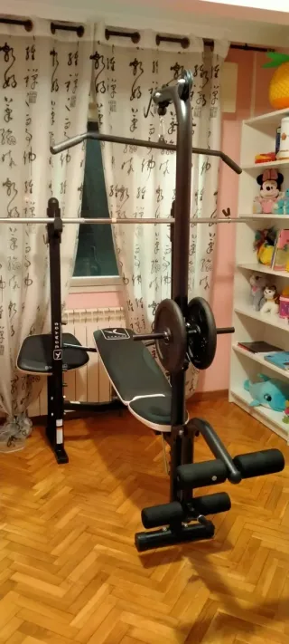 Banco musculación Domyos