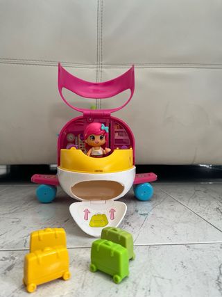 Avión Pinypon Rosa