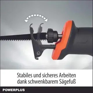 Sierra de sable Powerplus 20V