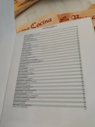 Libros La buena cocina con recetas (12 libros)