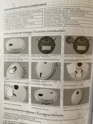 Robot Aspirador ES330