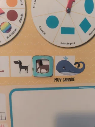 Pizarra Educativa Nevera Cifras Colores Formas