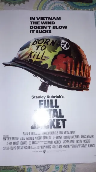 Póster Película Full Metal Jacket