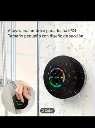 Altavoz Inalámbrico para Ducha IPX4