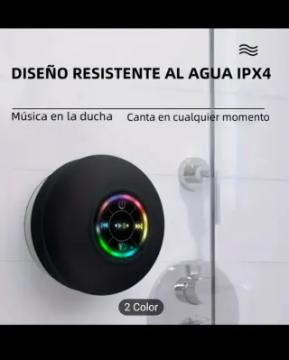 Altavoz Inalámbrico para Ducha IPX4