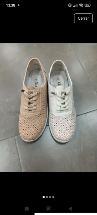 Lote 2 zapatillas casuales