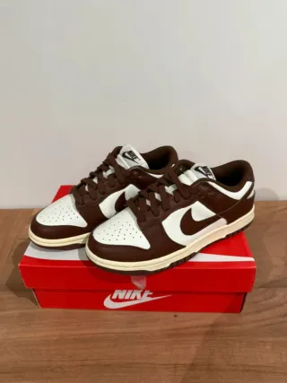 Nike Dunk Low Marrón y Blanco Talla 36