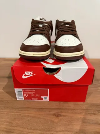 Nike Dunk Low Marrón y Blanco Talla 36