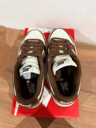 Nike Dunk Low Marrón y Blanco Talla 36