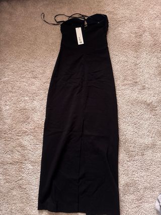 Vestido Zara Negro Largo