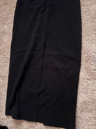 Vestido Zara Negro Largo