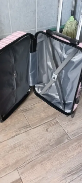 MALETA CABINA ROSA 55X35X20 NUEVA