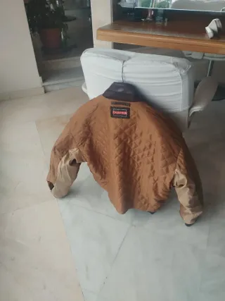 Chaqueta Cuero Chevignon Marrón cuero del bueno