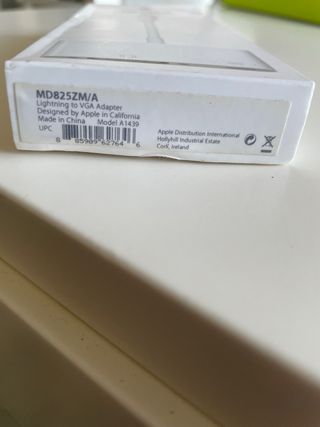Adaptador Apple Lightning a VGA