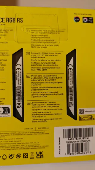 Corsair Vengeance RGB RS DDR4 32GB 3200MHz