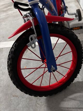Bicicleta Infantil Spiderman 14'