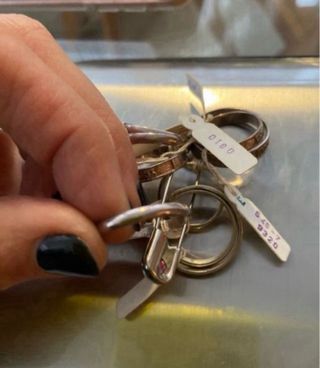 Alianzas Plata lisas 975 .NUEVAS 9€ cada una