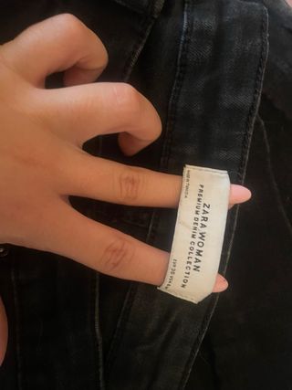 Zara Campana Tiro Bajo Negro