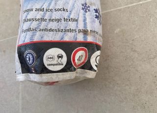 Cadenas de nieve textiles para invierno