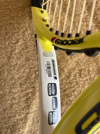 Raqueta Tenis Babolat Aeropro Drive Amarilla