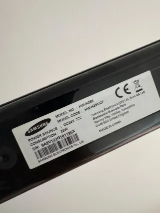 Barra Sonido Samsung HW-H355 2.1 Negro