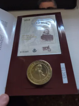 Sello y Medalla IV Centenario Casa de Moneda