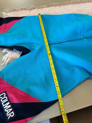 Salopette vintage Colmar blu e nero