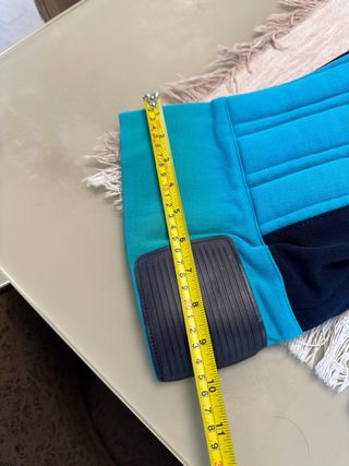 Salopette vintage Colmar blu e nero