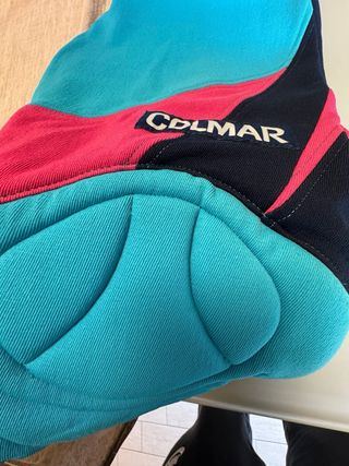 Salopette vintage Colmar blu e nero