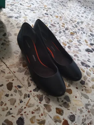 Zapatos Rockport Negros Mujer