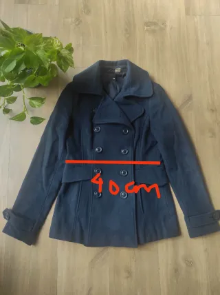 Chaquetón marinero H&M, talla 40