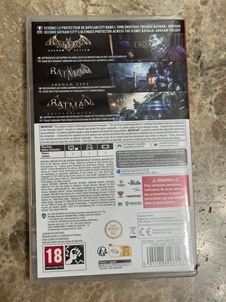 Batman Arkham Trilogy Nintendo Switch