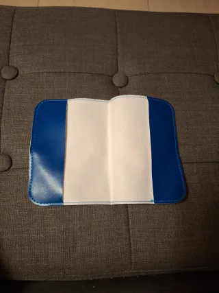 Funda de cuero PU para pasaporte
