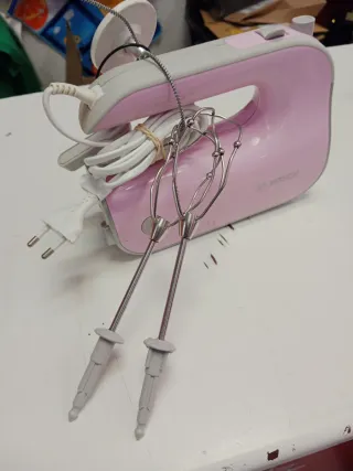 Batidora de varillas Bosch rosa