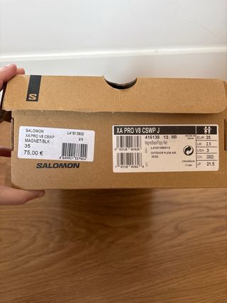 Zapatillas Salomon Talla 35