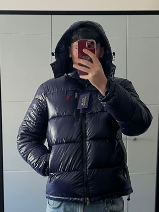 Chaquetón plumífero Polo Ralph Lauren azul marino