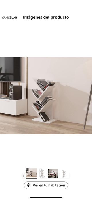 Estantería Árbol Blanca