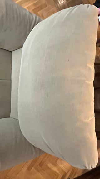 Sillón Natuzzi tela color crema