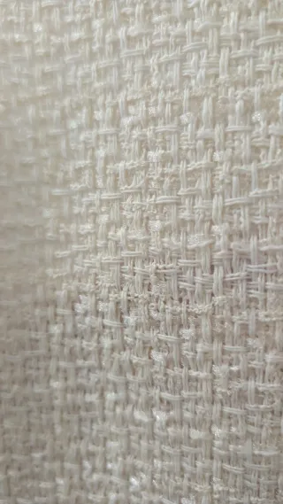 Blusa Zara Tweed con Flecos Talla XS