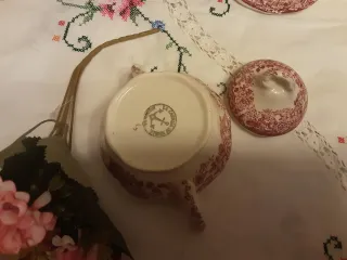 Azucarero Cartuja de Sevilla Antiguo numerado