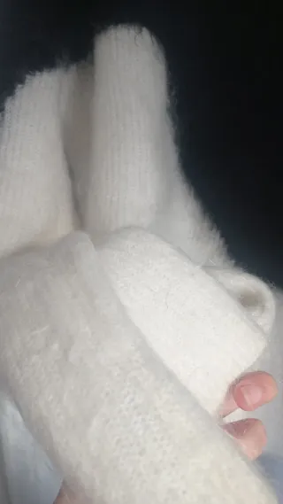 Jersey oversize blanco y negro