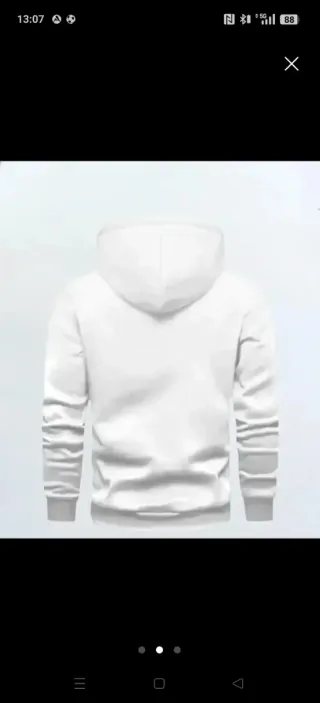 Sudadera Norway Blanca Nueva