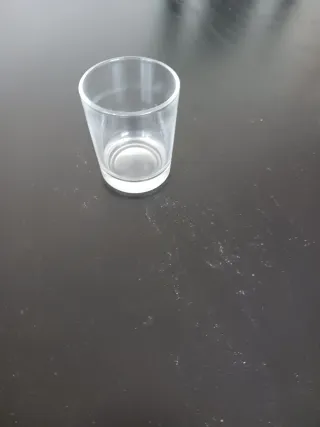 Vasos de chupito de cristal