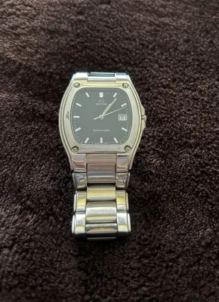 Reloj Jaguar Hombre negro y Plateado